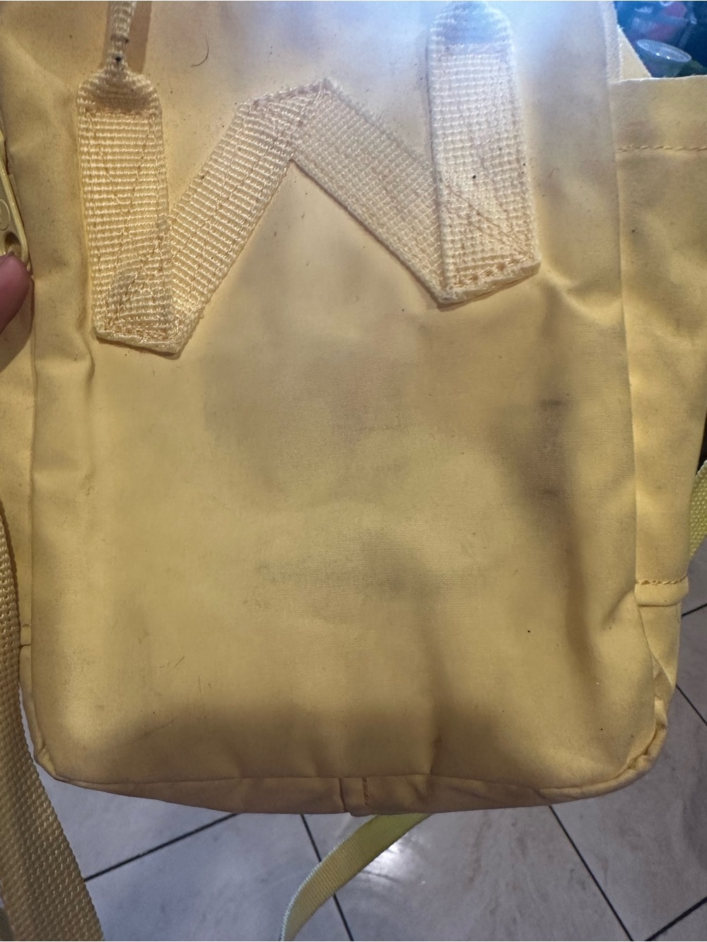 Mini Backpack — Bright Yellow - Picture 7 of 7